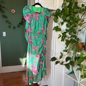 For Love And Lemons Ross Midi Dress XS